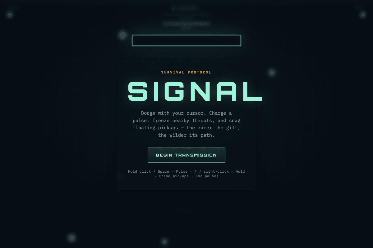 Signal preview